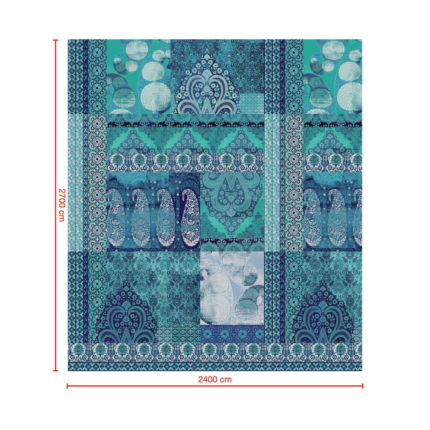 Blockprint Wallpaper-Wallpaper-LUXOTIC