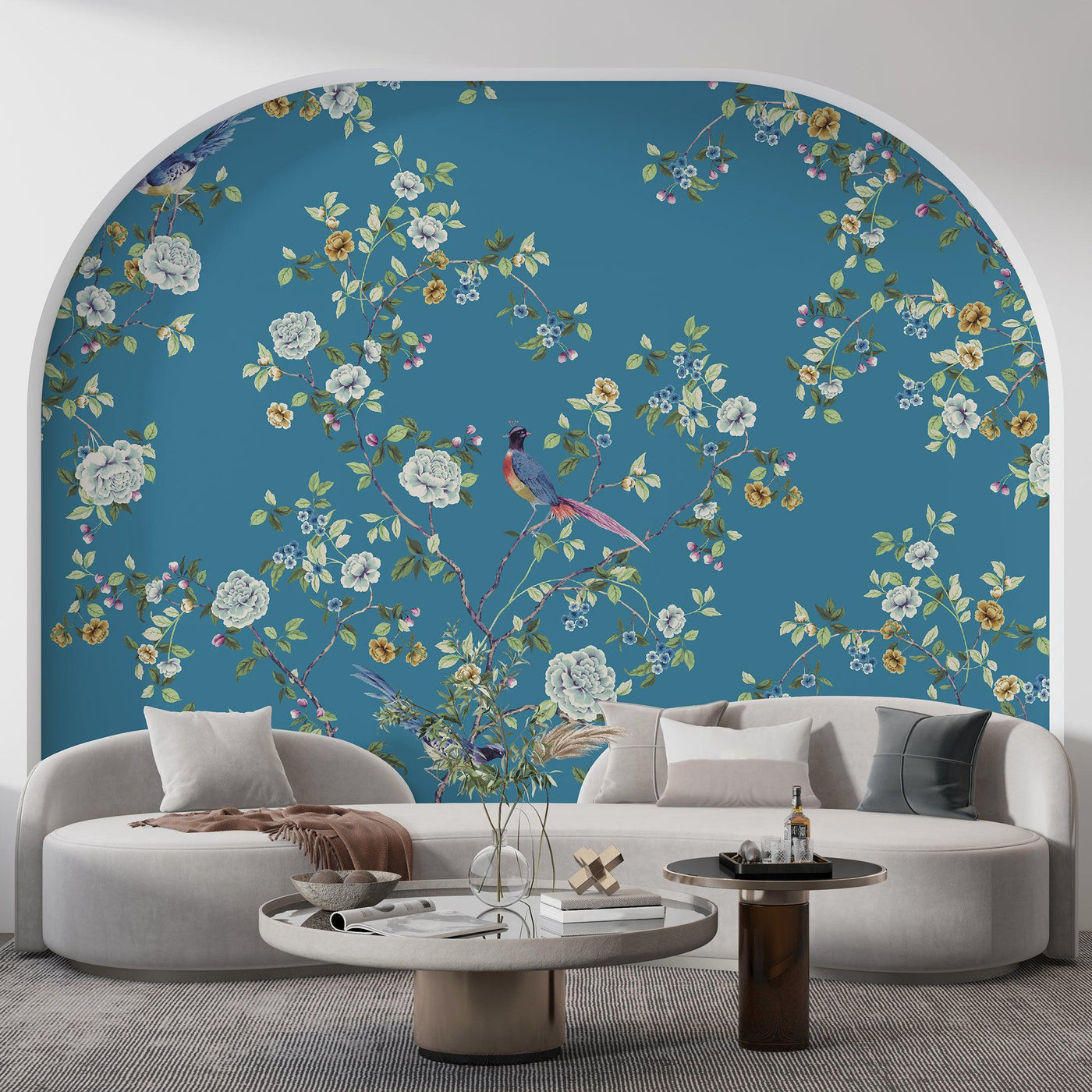 Chinoiserie Wallpaper-Wallpaper-LUXOTIC