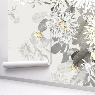 Chrysanth Wallpaper-Wallpaper-LUXOTIC