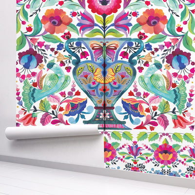 Mallorca Tapestry Wallpaper-Wallpaper-LUXOTIC