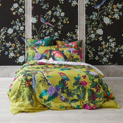 Chintz Gold Quilt Cover Set-Quilt Cover Set-LUXOTIC