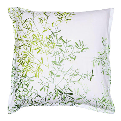 Pascale Green European Pillowcase-Euro-LUXOTIC