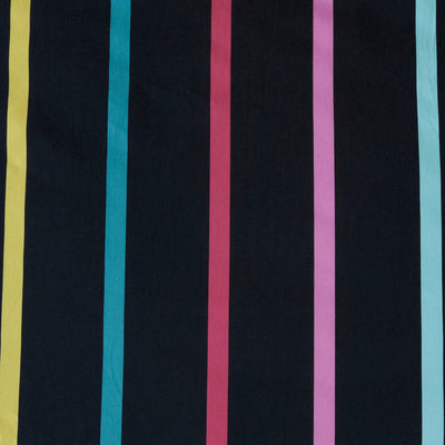 Pencil Stripes Black Quilt Cover Set-Quilt Cover Set-LUXOTIC