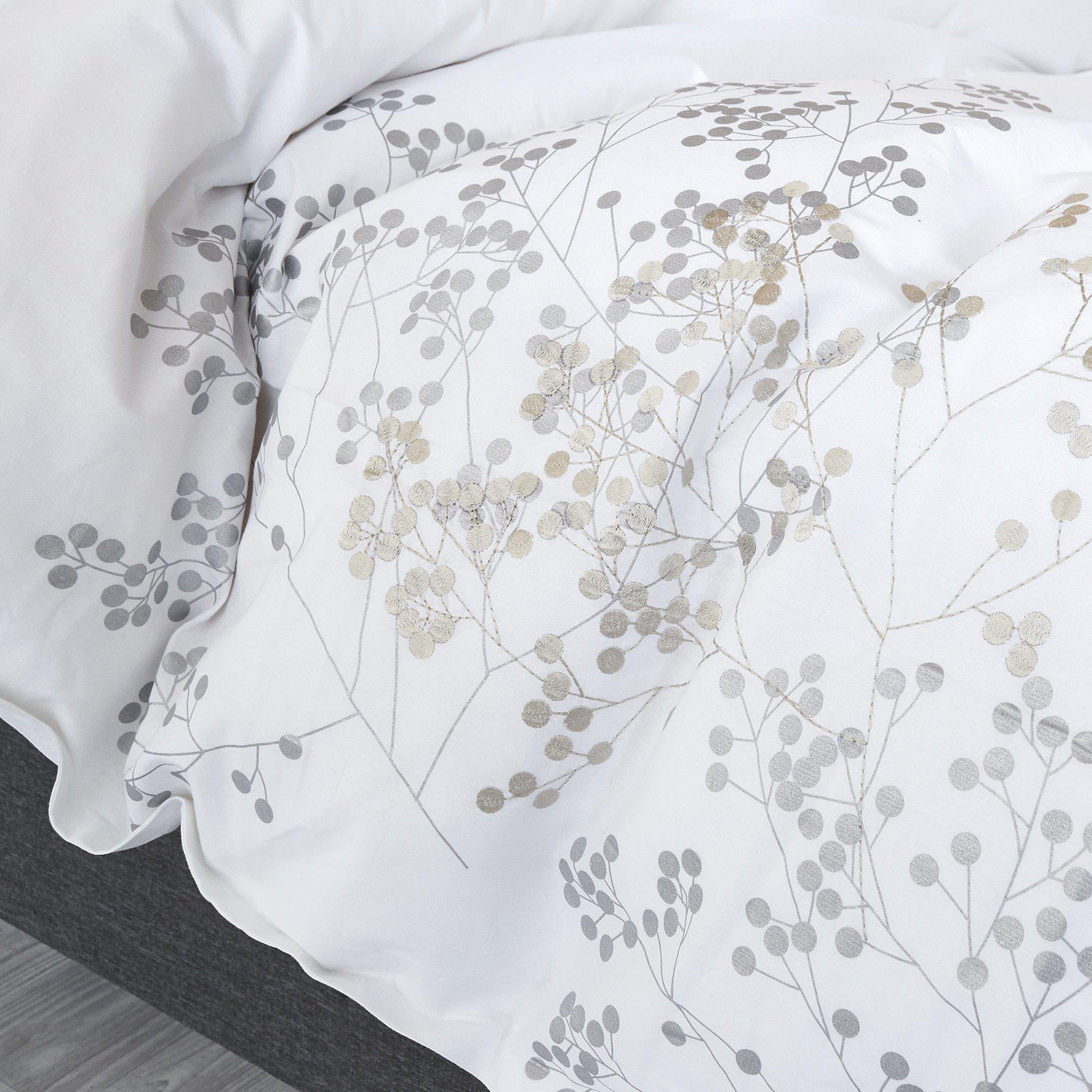Sketch White Quilt Cover Set-Quilt Cover Set-LUXOTIC